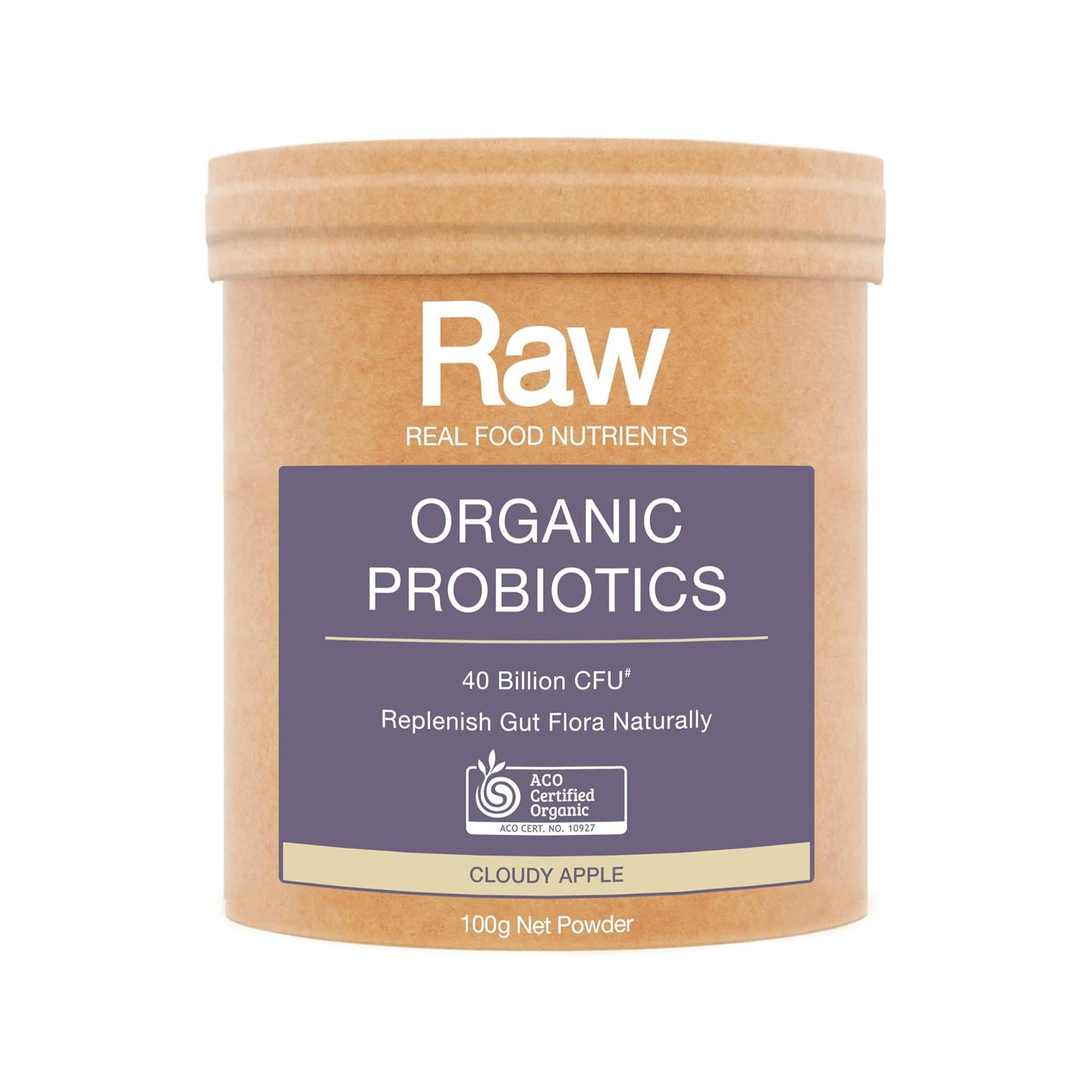 Real Food Nutrients Organic Probiotics - Cloudy Apple