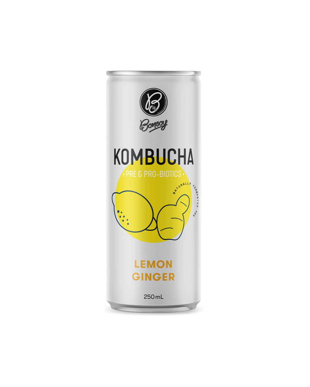 Bonsoy Kombucha - Lemon Ginger