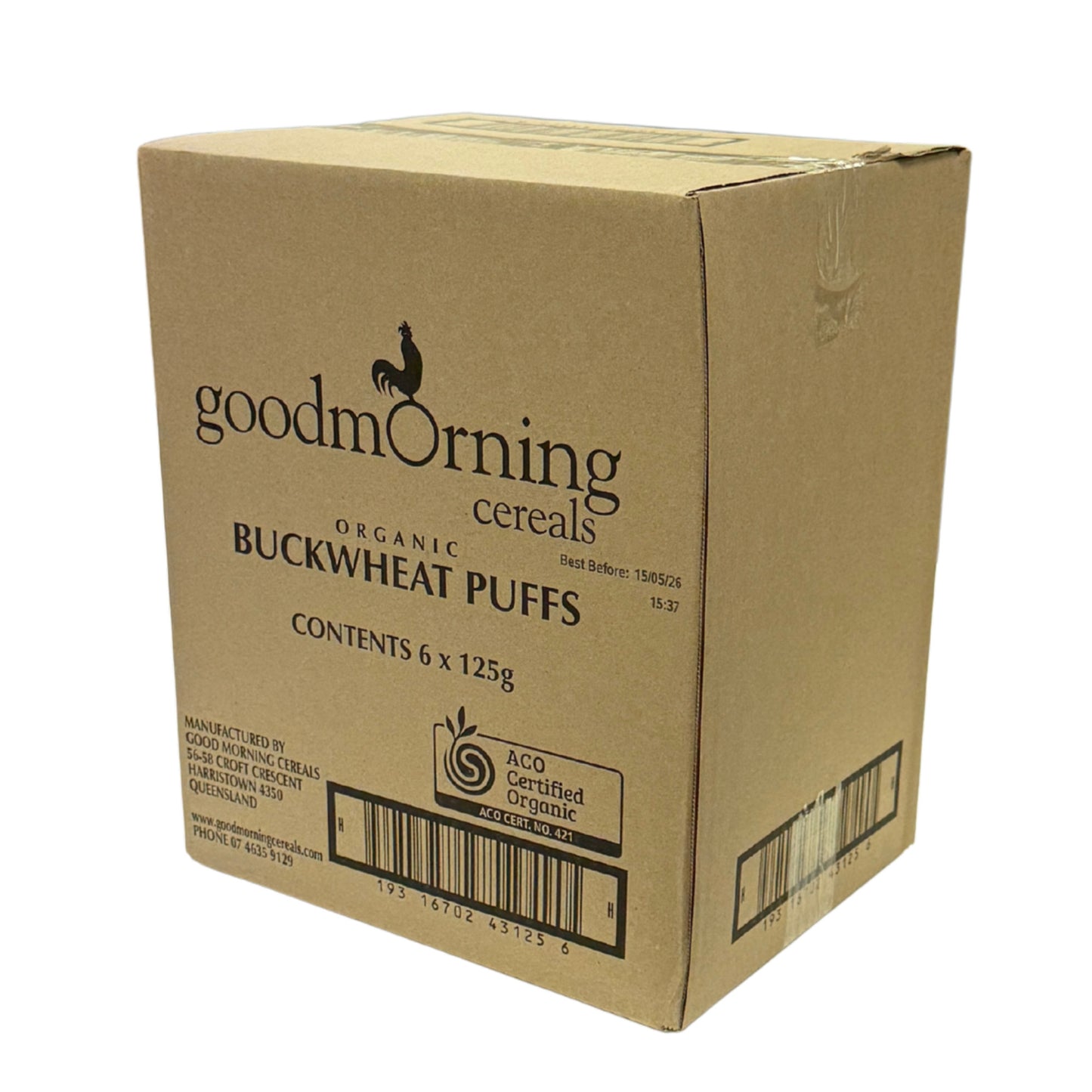 Organic Buckwheat Puffs