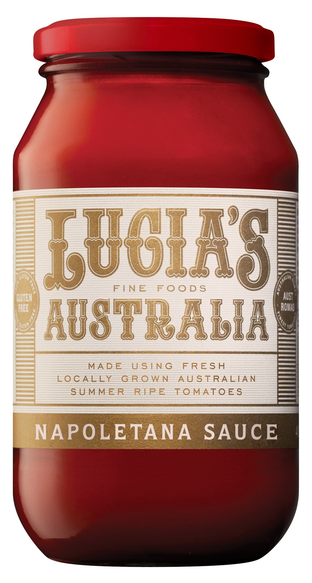 Lucia's Napoletana Sauce 500g (GF)