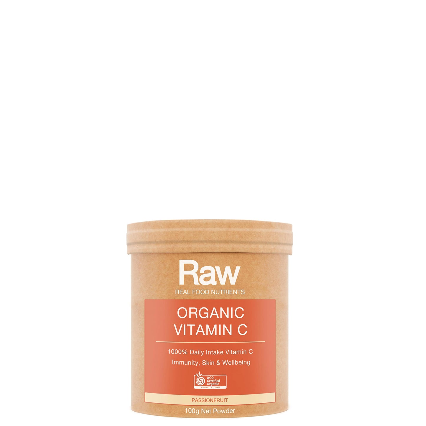 Real Food Nutrients Organic Vitamin C - Passionfruit