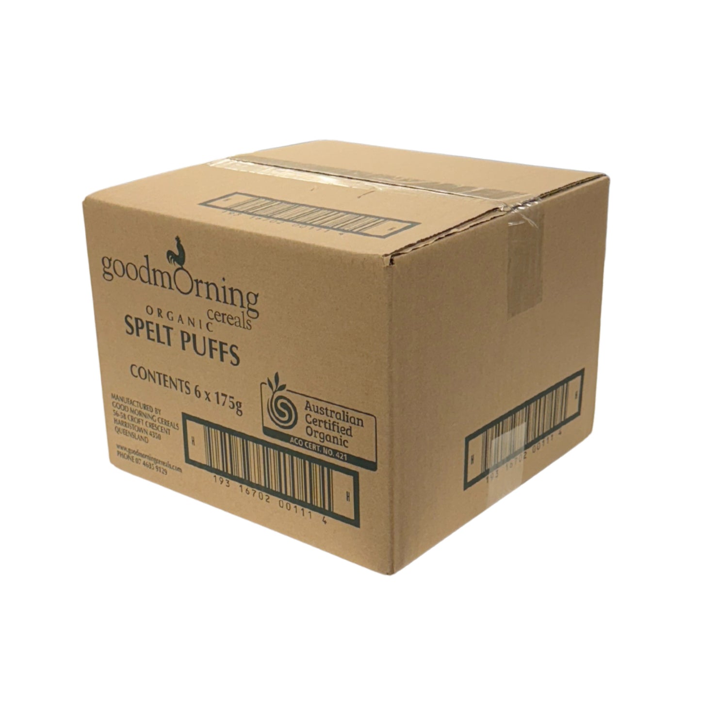 Organic Spelt Puffs