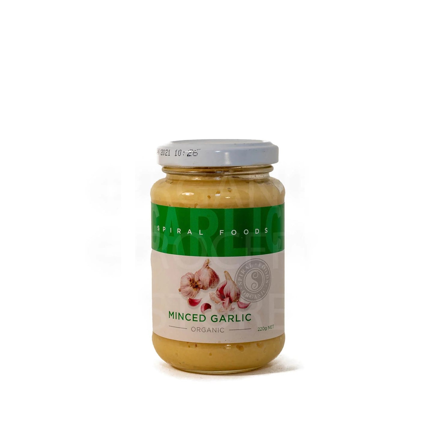 Organic Minced Garlic