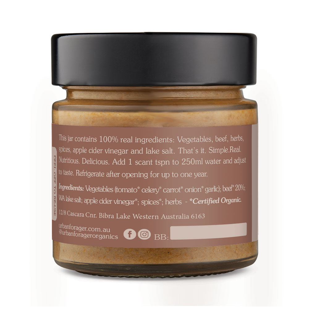 Urban Forager Organic Beef Stock 250g