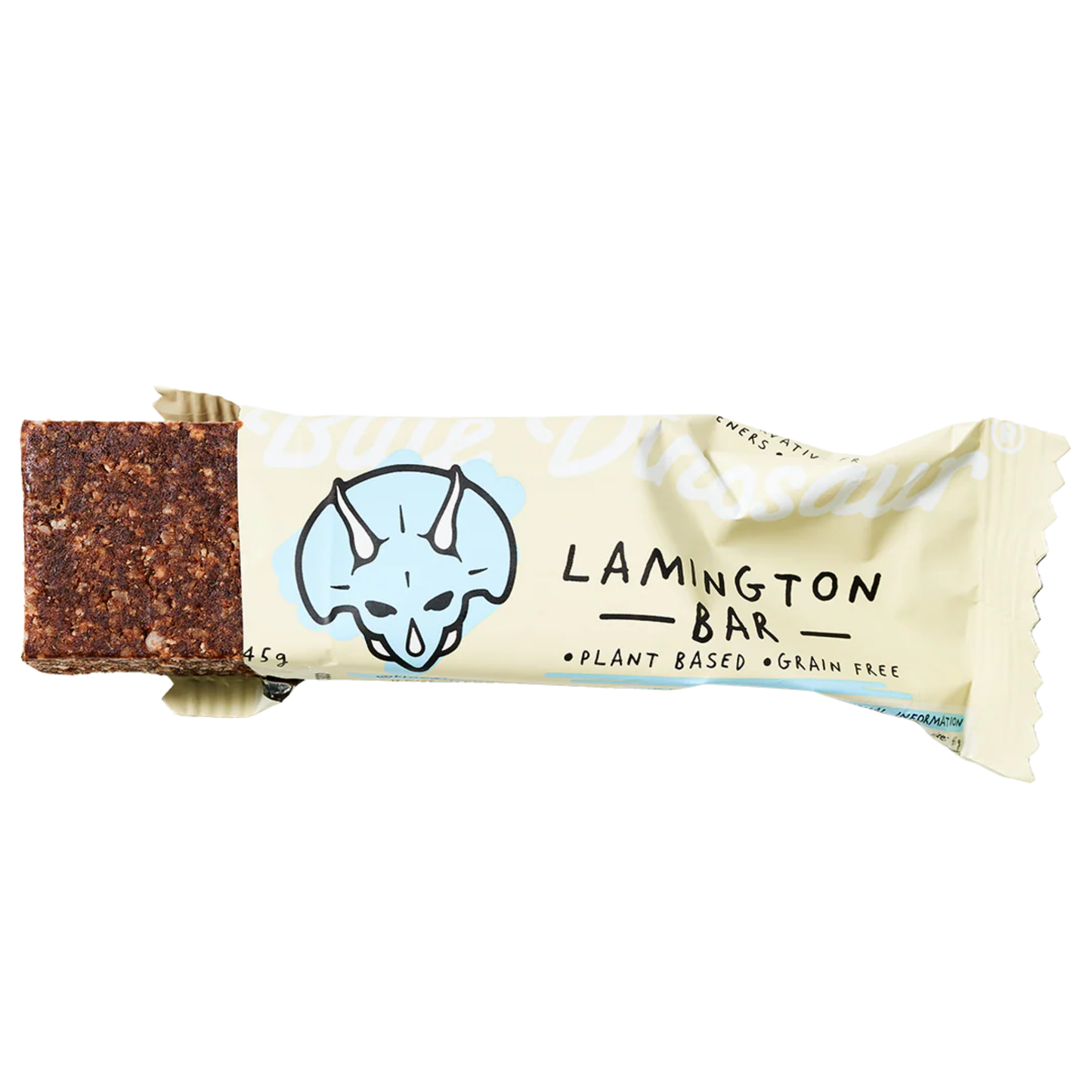 Blue Dinosaur Lamington Snack Bar