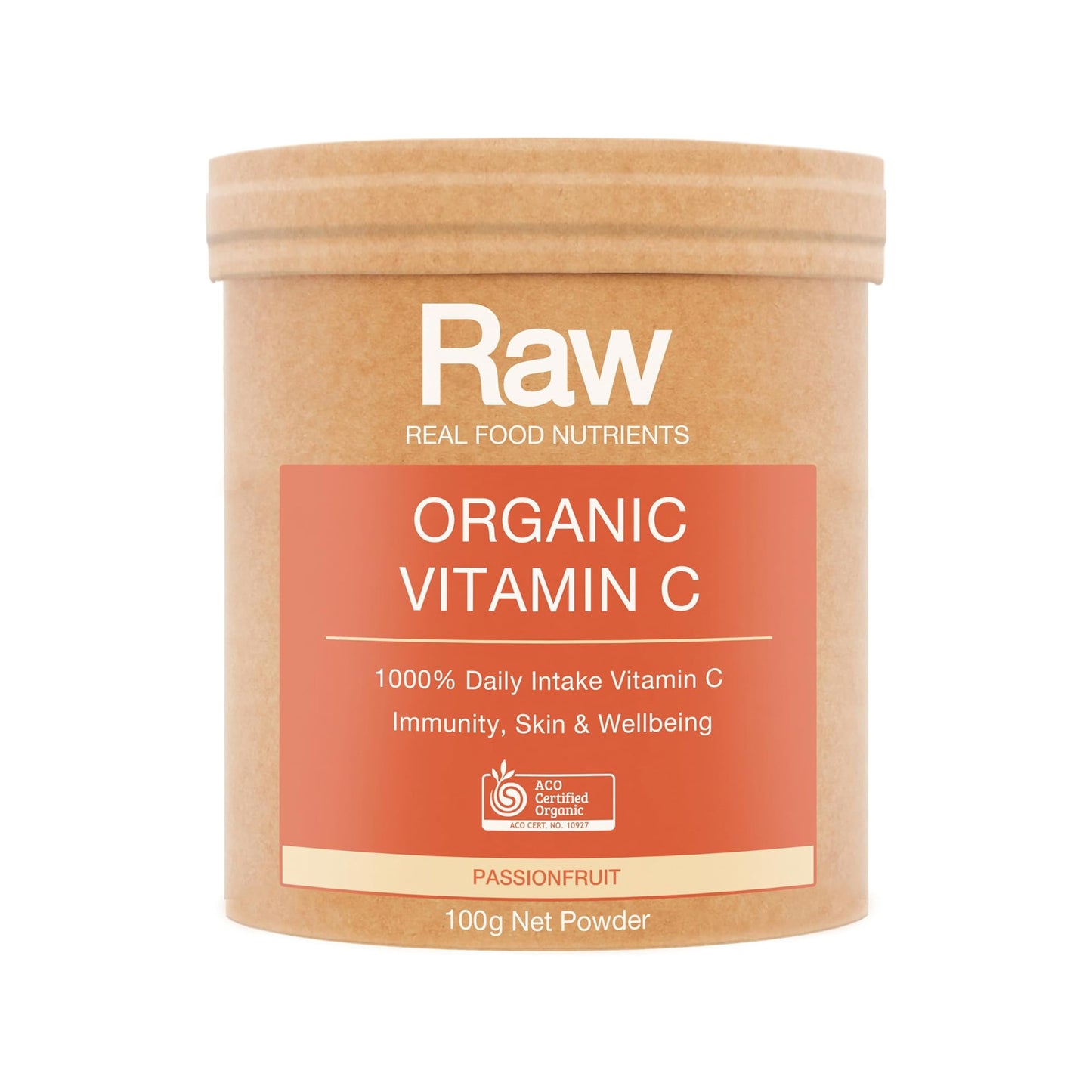 Real Food Nutrients Organic Vitamin C - Passionfruit