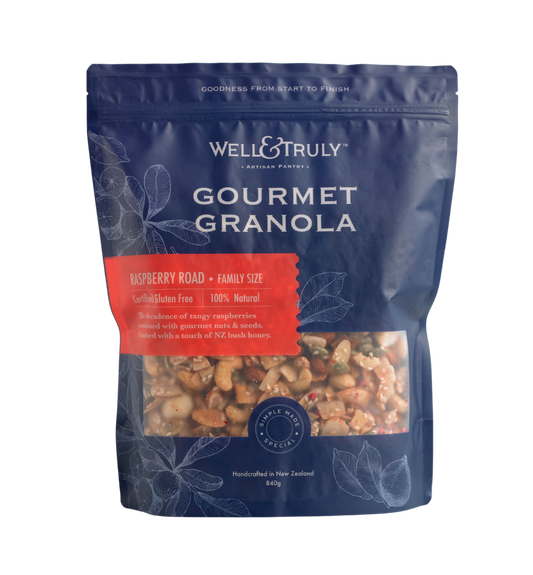 Raspberry Road Gourmet Granola - 840g