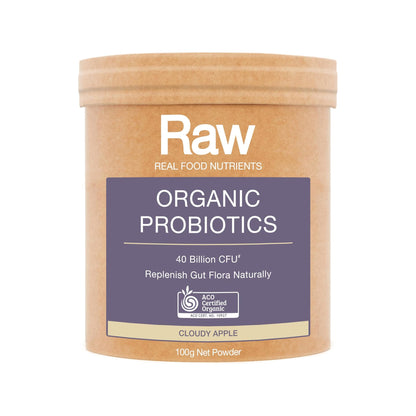Real Food Nutrients Organic Probiotics - Cloudy Apple
