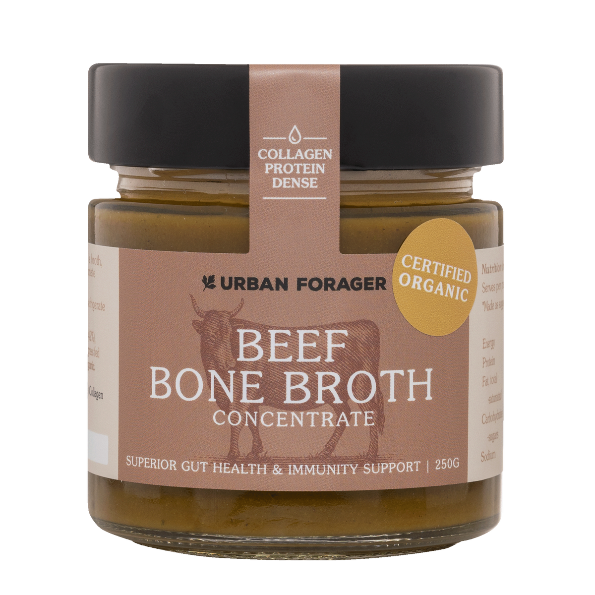 Urban Forager Organic Beef Bone Broth 250g