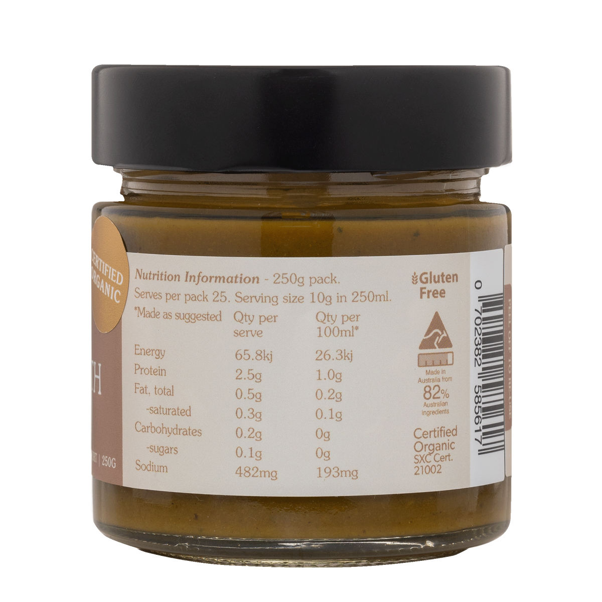 Urban Forager Organic Beef Bone Broth 250g