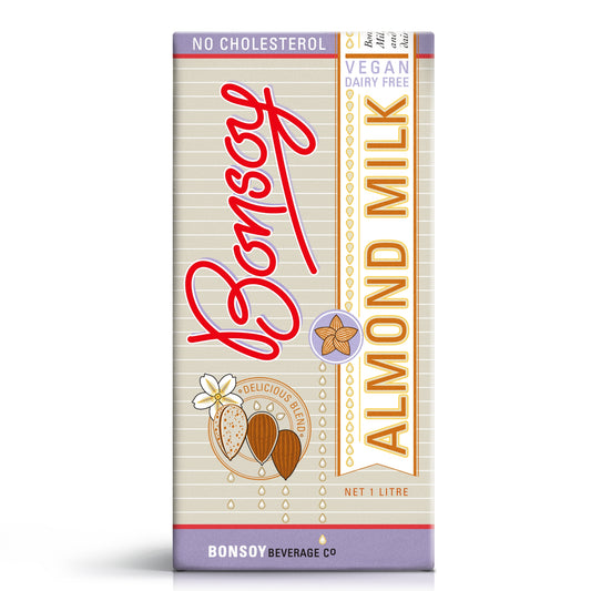 Bonsoy Almond Milk Carton 1L