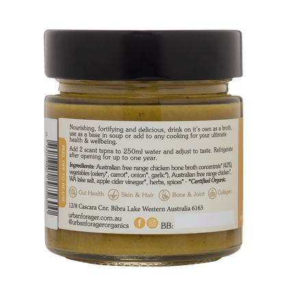 Urban Forager Organic Chicken Bone Broth 250g