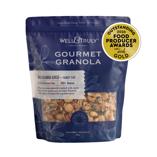 Well & Truly Macadamia Gold Gourmet Granola - 840g