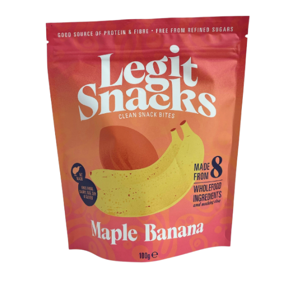 Legit Snacks - Maple Banana