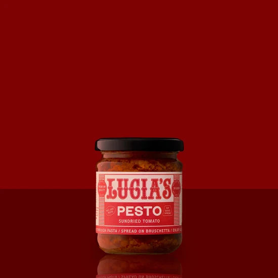 Lucia's Sundried Tomato Pesto 190g