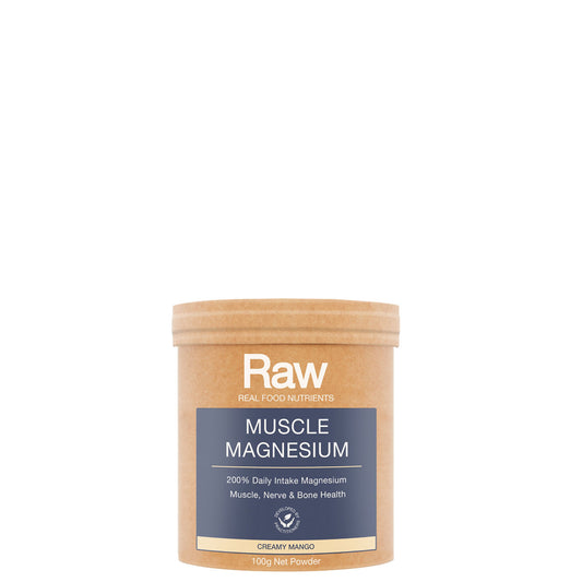 Real Food Nutrients Muscle Magnesium - Creamy Mango