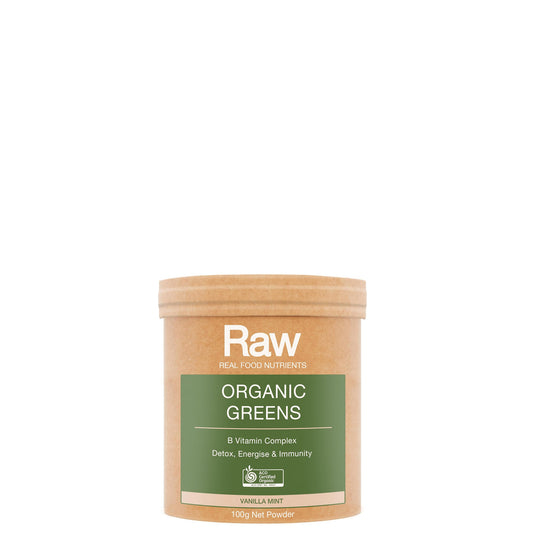 Real Food Nutrients Organic Greens - Vanilla Mint