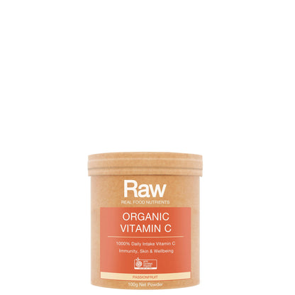 Real Food Nutrients Organic Vitamin C - Passionfruit