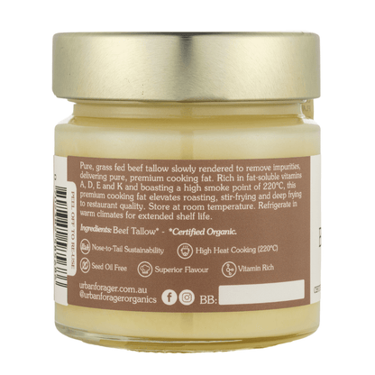 Urban Forager Organic Beef Tallow 200g