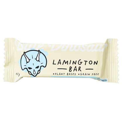 Blue Dinosaur Lamington Snack Bar