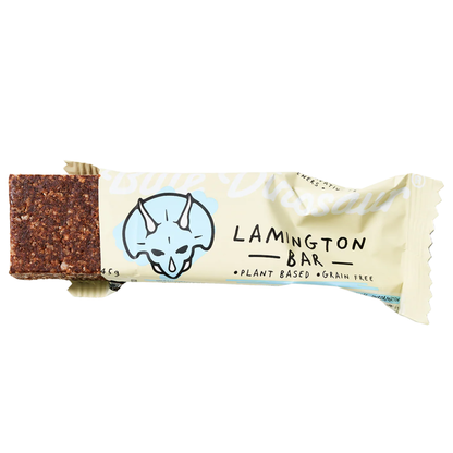 Blue Dinosaur Lamington Snack Bar