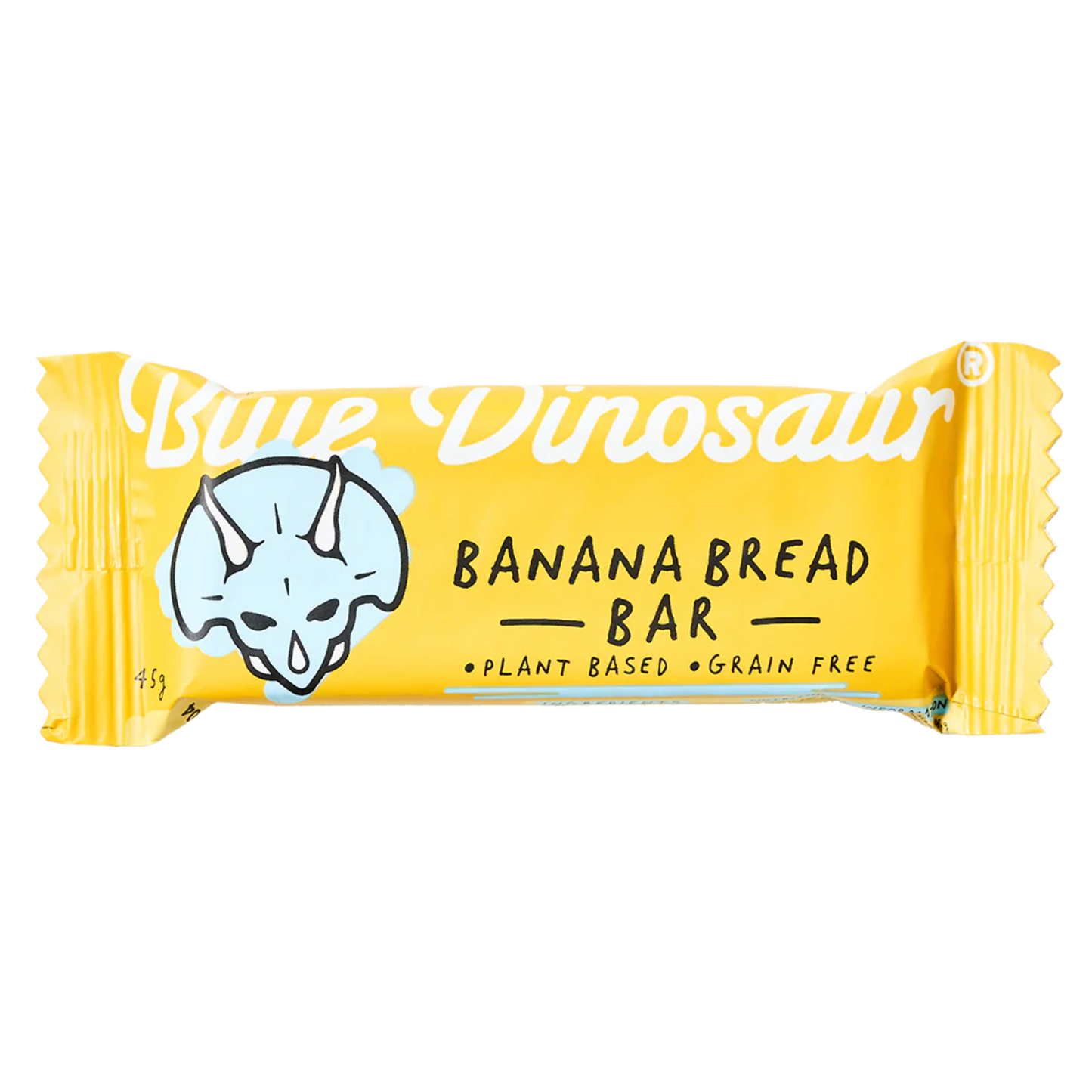 Blue Dinosaur Banana Bread Snack Bar
