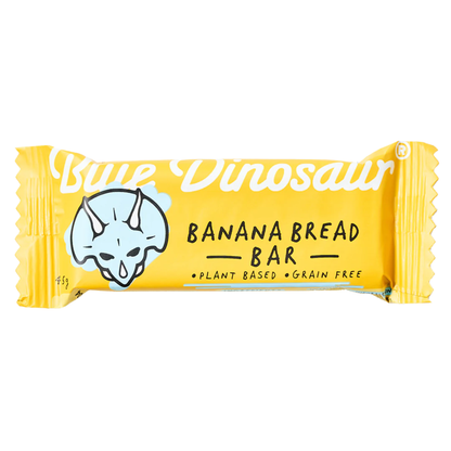 Blue Dinosaur Banana Bread Snack Bar