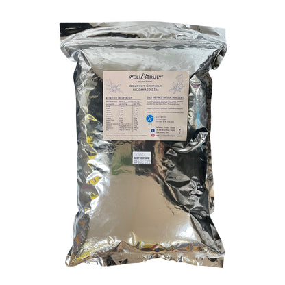 Well & Truly Macadamia Gold Gourmet Granola 2kg Bulk Bag