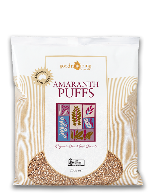 Organic Amaranth Puffs