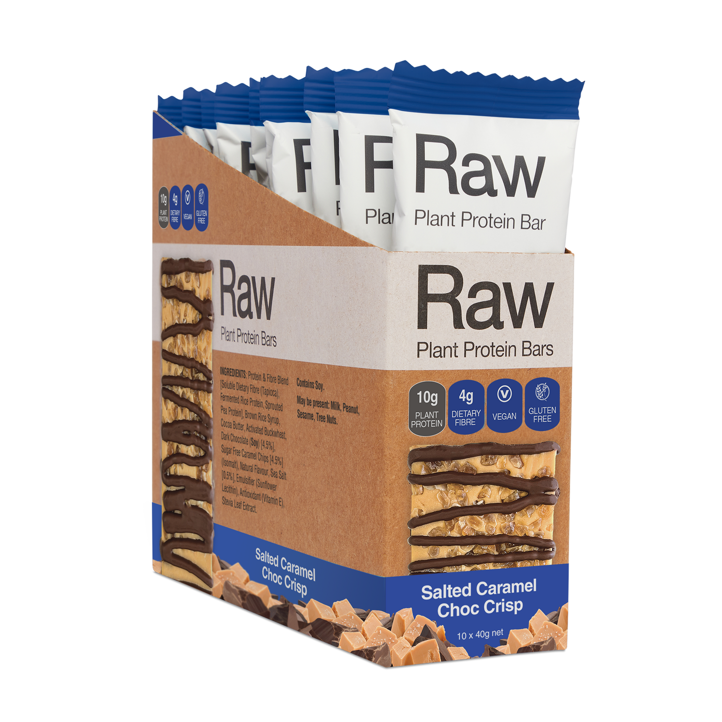 Raw Protein Bar - Salted Caramel Choc Crisp