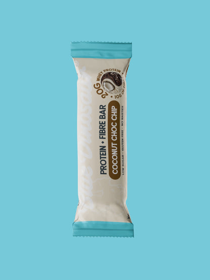 Blue Dinosaur Protein + Fibre Bar - Coconut Choc Chip 12 x 50g
