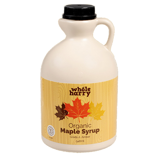 Organic Maple Syrup - Grade A Amber 946ml Bottle