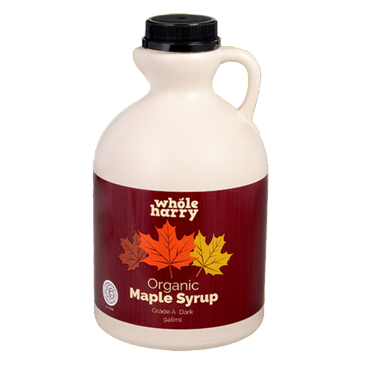 Organic Maple Syrup - Grade A Dark 946ml Bottle