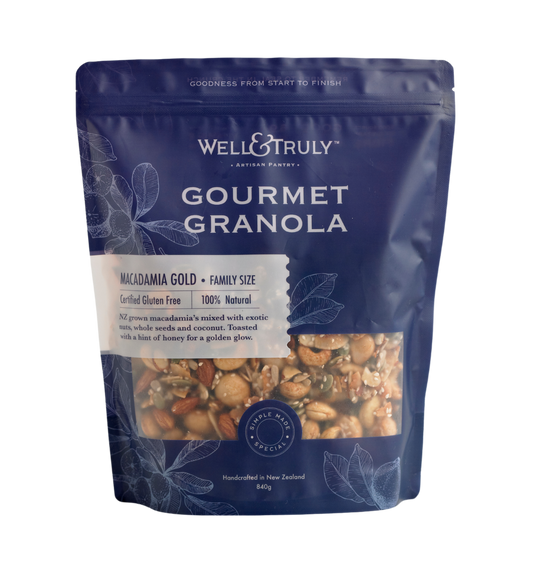 Macadamia Gold Gourmet Granola 840g